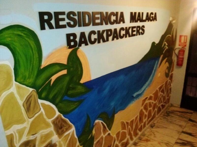 Residencia Malaga Backpackers Málaga Exterior foto
